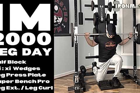 Ironmaster 2000 / IM 2000 Lower Body Workout for Quadriceps, Hamstrings, and Calves