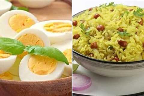 Healthy breakfast ideas: Eggs to poha; 5 protein-rich foods to start your day with