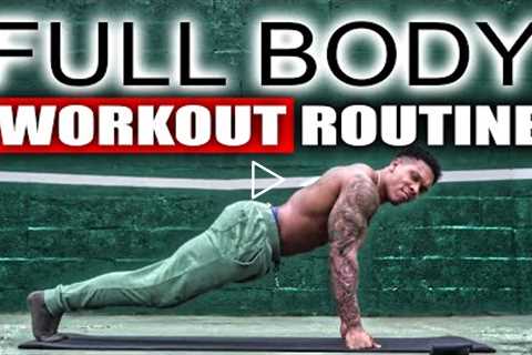 20 MINUTE FULL BODY WORKOUT(NO EQUIPMENT)