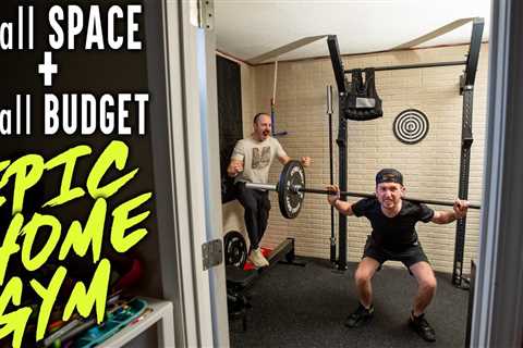 Man Builds A Complete Budget Home Gym in Laundry Room!