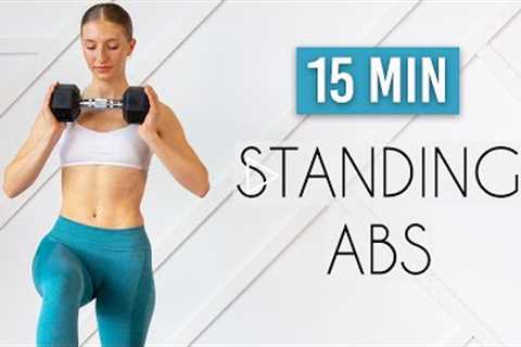 15 MIN STANDING ABS (with weights)