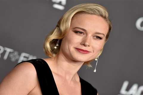 Brie Larson Showed Off Her 'Captain Marvel' Strength in a Sled Workout Video