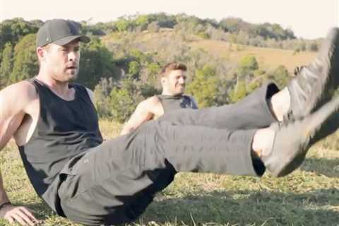 Chris Hemsworth Just Shared a Challenging Bodyweight Circuit Workout