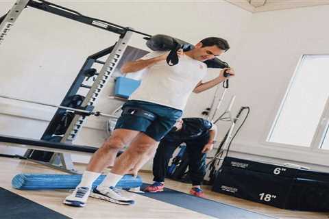 Roger Federer Showed Off His Strength and Agility in New Workout Videos