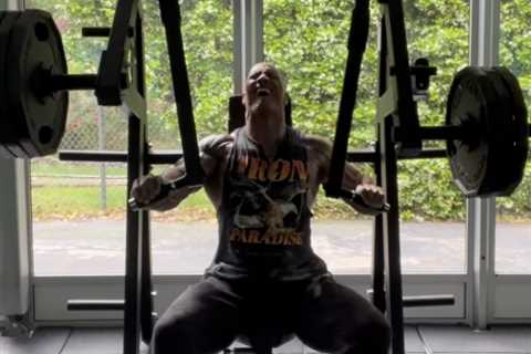 The Rock Just Shared a Look at His 'Intense' Chest Day Finisher