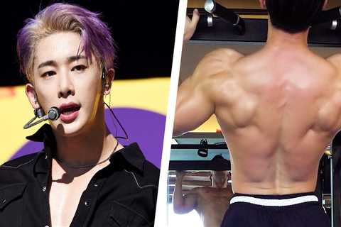 K-Pop Star Wonho Trains Like a Bodybuilder to Stay Jacked