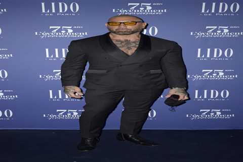 Dave Bautista Shared a Photo of His Transformation Into 'Fatty Status' for New Movie