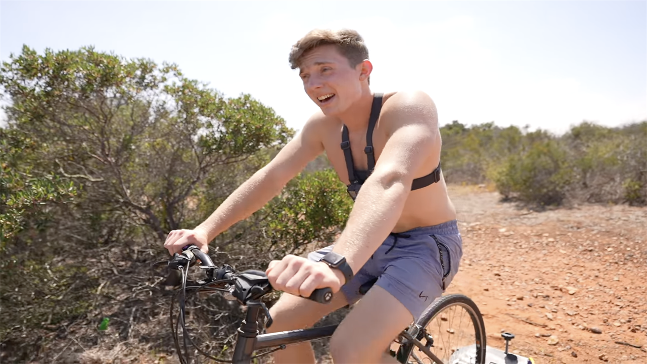 A Fitness Influencer Tried to Survive on Bike-Powered Energy for 24 Hours