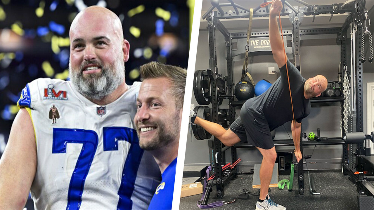 Former NFL Lineman Andrew Whitworth Shares the Training He's Using to Drop His Playing Weight