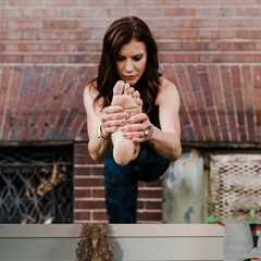 Postpartum Recovery Poses by Jessica Gershman (The Zen Mommy)