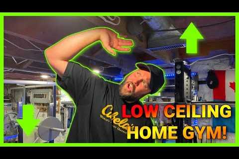 Low Ceiling Height Home Gym – Best Tips! ⤴️