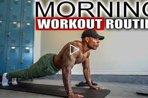 10 MINUTE MORNING WORKOUT (NO EQUIPMENT)