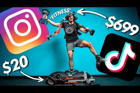 Reviewing 10+ Viral Instagram & TikTok Home Gym Products!