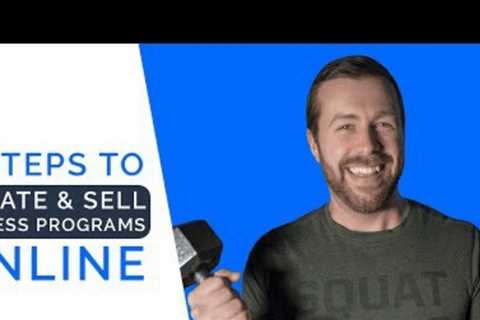 How to Create and Sell an Online Fitness Program