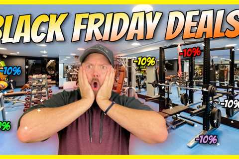 INSANE Black Friday Home Gym Deals! 🌟