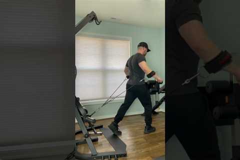 Shoulder & Tricep Home Gym Training Day w/ the Powertec Levergym and Multipress #powertec #homegym