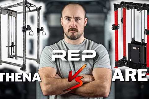 REP Ares vs REP Athena: Squat Rack Functional Trainer Showdown!