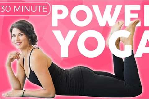 30 minute Full Body Power Yoga Workout | Weight Loss & Toning