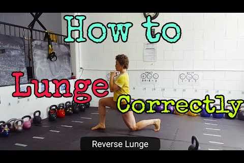 How to Lunge for Kettlebell Turkish Getup