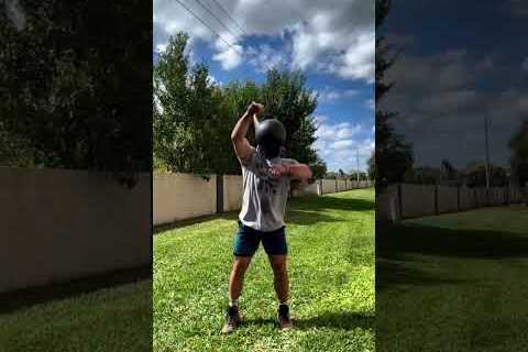 Blindfolded Kettlebell Juggling