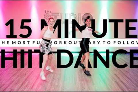 The Most Fun 15 Minute Cardio Dance Fitness Workout EVER