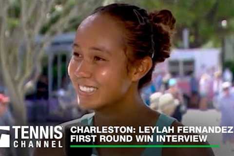 Leylah Fernandez: 2023 Charleston First Round Win Interview