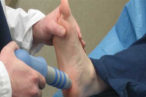 What kind of therapy do they do for plantar fasciitis?