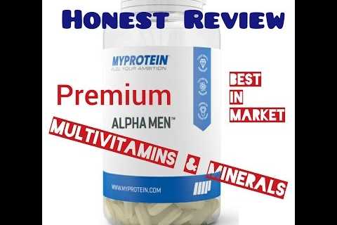 honest review myprotein alpha men multivitamin & minerals supplement