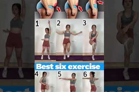 6 weight loss exercises to lose belly fat at home without equipment #exercise #tiktokchallenge