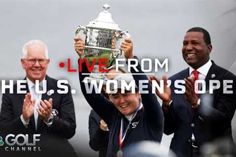 Corpuz: 'Even sweeter' to win USWO at Pebble Beach | Live From the U.S. Women's Open | Golf Channel