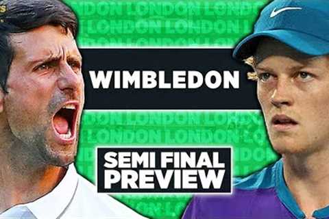 Djokovic vs Sinner | Wimbledon 2023 Semi Final | Tennis Talk Preview