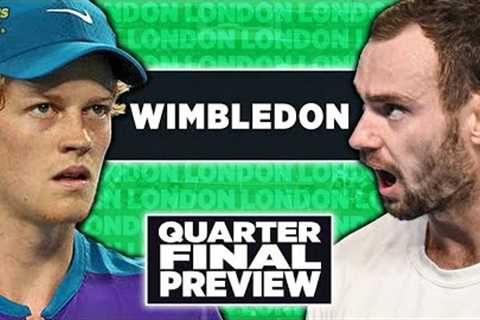 Sinner vs Safiullin | Wimbledon 2023 Quarter Final | Tennis Talk Preview