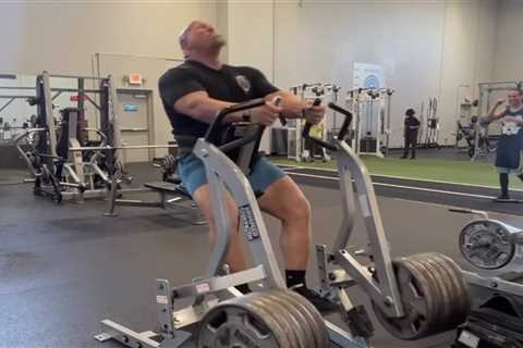 Nick Best Crushes It with Heavy Back Training 6 Months After Kidney Surgery