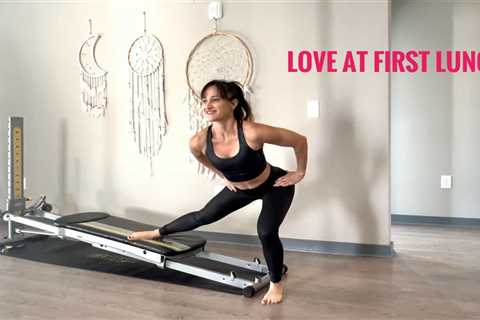 Love at First Lunge on your Total Gym!